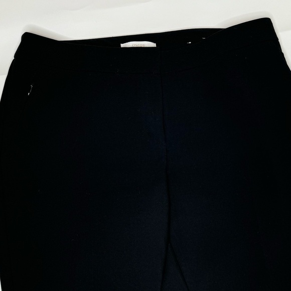 Chico’s Black Trouser Pant Size 12 - Picture 2 of 7